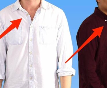 The Difference Between A Button-Up And A Button-Down-Shirt