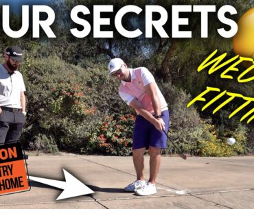 Wedge Fitting Tour Secrets - WARNING Shots in this video were performed by professionals!