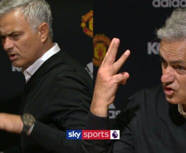 Jose Mourinho storms out of press conference demanding 'respect'