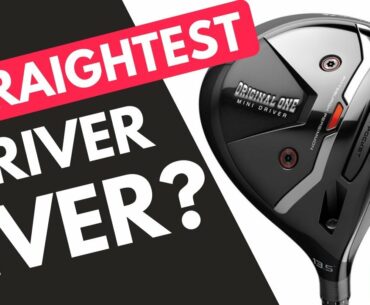 Straightest Driver Ever? TaylorMade Original One Mini Driver Review