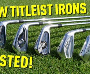 Titleist T-Series & 620 Irons First Hit Review! Golf Monthly