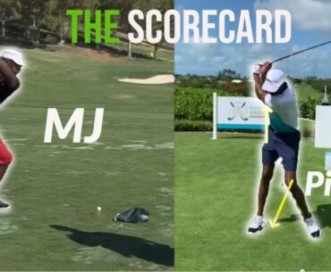 The Scorecard: Michael Jordan and Scottie Pippen Golf Swing Breakdown