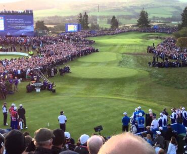 The opening tee shots of the 2014 Ryder Cup - Rose, Stenson, Watson, Simpson - Today's Golfer