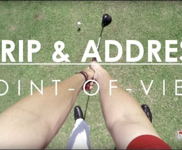 #GolfGrip & Address "Inside Single Plane Swing"—Point-of-View Single Plane Setup with @Todd Graves