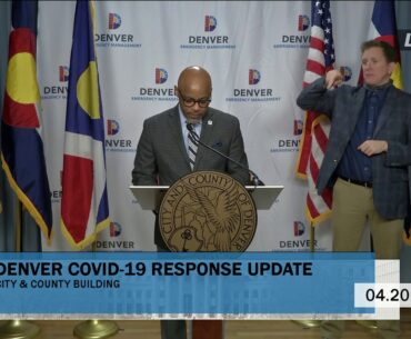 Denver Updates on COVID-19 Response: parks, golf courses, auxiliary shelter, business relief