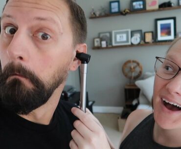 The One Where We Buy Medical Equipment Off Of Amazon & Look In Each Other's Ears! | Home Vlog