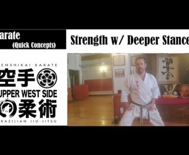 Quick Concepts - Deeper Stances