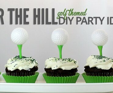 3 DIY Golf Themed Party Ideas and Gifts | 40th birthday celebration!