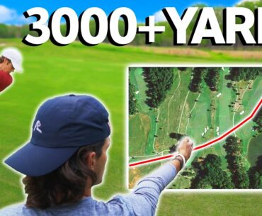 We Played A 3,000 Yard Golf Hole... This Is What Happened | GM GOLF