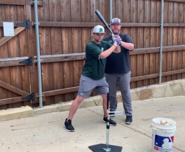 The Scout Hub "At Home Training"- Hitting-Hand Position in Stance