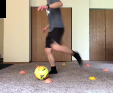 Soccer April Challenge: Day 15. 14 One minute activites focusing on change of direction.