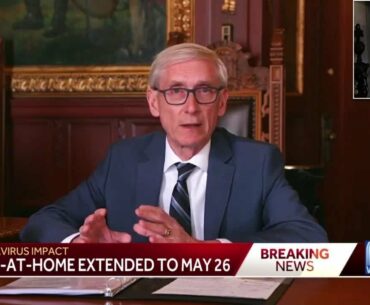 Video: Evers extends stay at home order until May 26