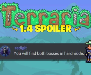 Terraria 1.4 Boss Details & New Event Confirmed! (Journey's End News)