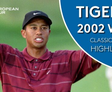 Tiger Woods shoots 66 to win 2002 WGC | Classic Round Highlights