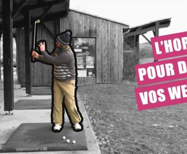 Cours de golf : Dosez vos wedges avec la technique de l'horloge