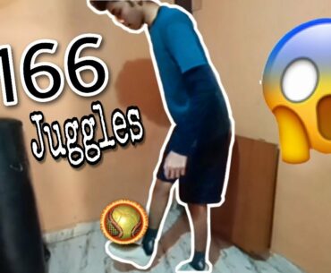 Football Juggling Record (1166 Juggles) | Kick-Ups | TAUHIDFOOTBALL