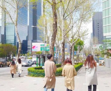 [4K] Walk to Samseongdong Gangnam : South Koreans return to work as social distancing rules ease