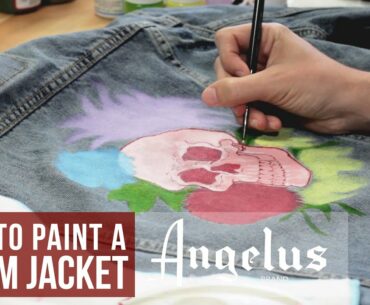 How to Paint a Denim Jacket | Angelus Paints