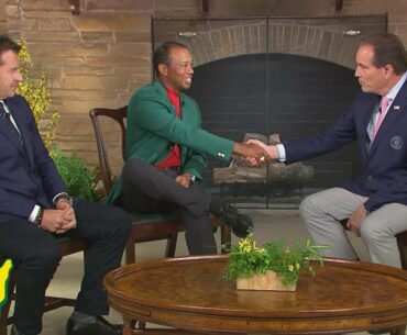 Tiger Woods' Interview In Butler Cabin