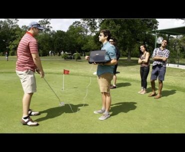 Rice engineers create putter that gives instantaneous feedback to golfers