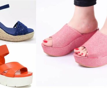 NEW WEDGES COLLECTION 2020 SANDAL SLIPPER SHOES DESIGN FOR LADIES