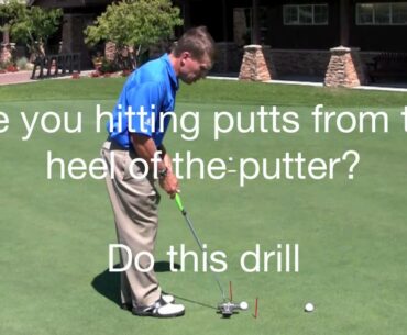 Golf Lessons-Fixing Misses off the toe and heel of the putter by Todd Sones