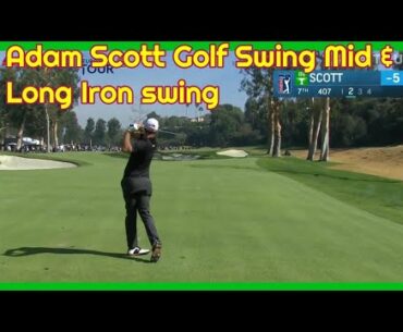 스윙교본 아담스캇 미들, 롱아이언 스윙 슈퍼슬로모션, Adam Scott Golf Swing Mid & Long Iron Golf Swing/SUPER SLOW-MOTION