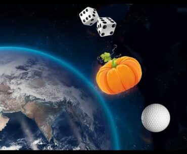 EARTH v/s A giant pumpkin!! If a Giant GOLF BALL hit 🔥🔥 the earth!!! | Universe sandbox 2 🚀🚀🛰🛰