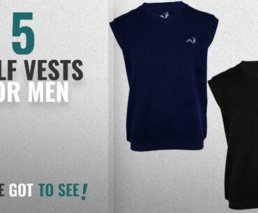 Top 10 Golf Vests For Men [2018]: Woodworm Sleeveless Cotton Golf Slipover BUY 1 GET 1 FREE XL