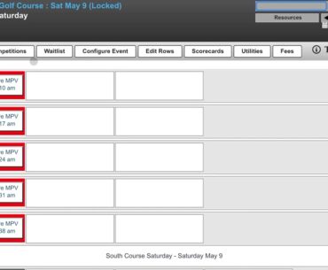 Booking Rules - Saturday and Sunday Club & Public Booking rules