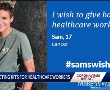 17-year-old gives his Make-A-Wish to help healthcare workers