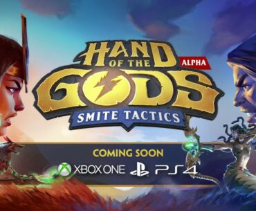 Hand of the Gods: SMITE Tactics - Coming Soon to PlayStation 4 & Xbox One!