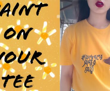 Turn Your Tee Into Canvas | Paint On Your T-Shirt