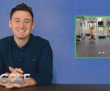 When players share their workout videos | The Conor Moore Show | Golf Channel