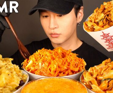 ASMR MUKBANG THAI FOOD (SPICY NOODLES, FRIED RICE, PAD THAI, CURRY) No Talking | EATING SOUNDS