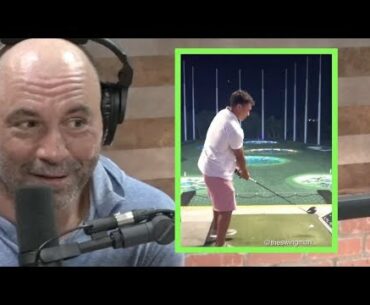 Joe Rogan Talks Hockey Fights, Real Life Happy Gilmore Drive