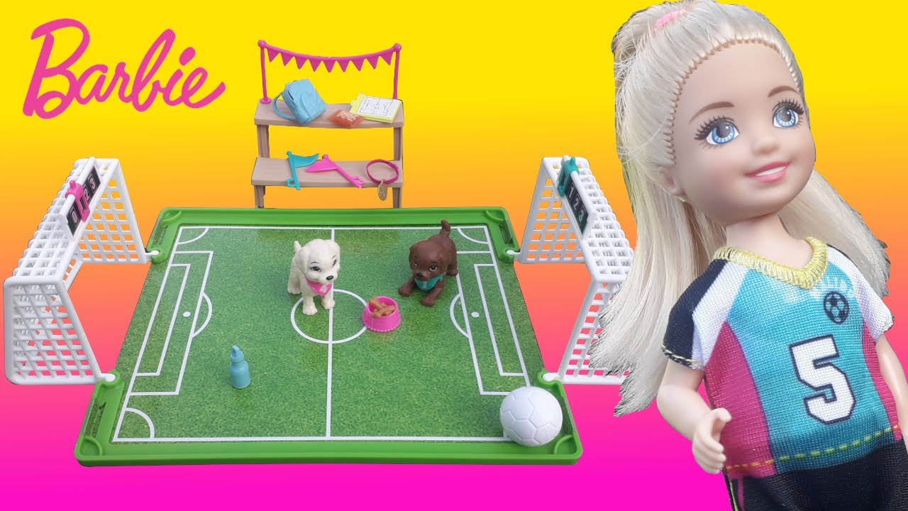 target soccer barbie