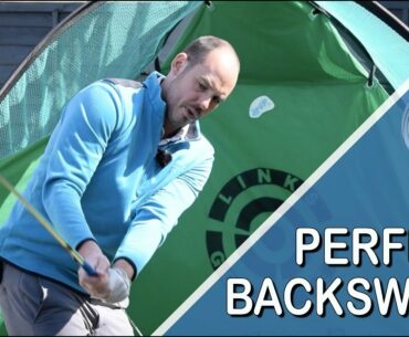 PERFECT GOLF BACKSWING - ACHIEVED THROUGH 1 SIMPLE AT HOME DRILL