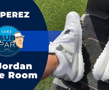 Pat Perez' s all Jordan shoe room and his influence on the brand's golf line