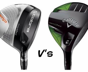 Callaway Golf RAZR Fit Xtreme Vs Cobra AMP Cell 3 Woods