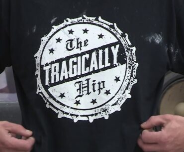 Tragically Hip tour T-shirts selling by the thousands