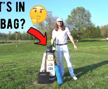 What's In A World Long Drive Champion's Golf Bag? (Range Session w/ Trackman Included!)