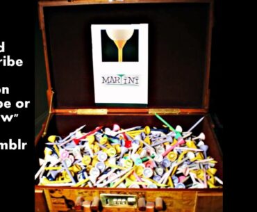 Martini Golf Tees Giveaway