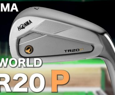 本間ゴルフ『TR20P』アイアン　 トラックマン試打〜 HONMA GOLF T//WORLD TR20P Irons Review with Trackman