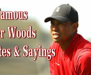 26 Famous Tiger Woods Quotes and Sayings