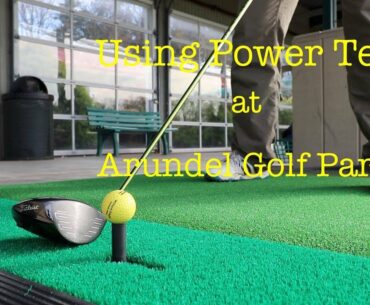 Using Power Tee at Arundel Golf Park-INSTRUCTIONAL