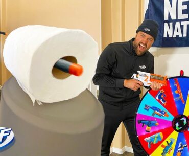 WHEEL DECIDES YOUR NERF CHALLENGE❗*House Edition* w/ Josh Horton & Caleb Nash Feemster!