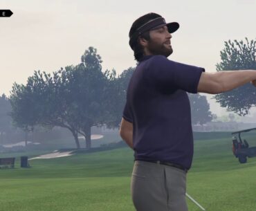 Grand Theft Auto V golf for the first time on camera