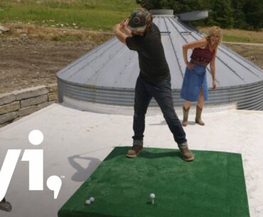 Build a Custom Golf Tee Box | You Can't Turn That Into A House | FYI