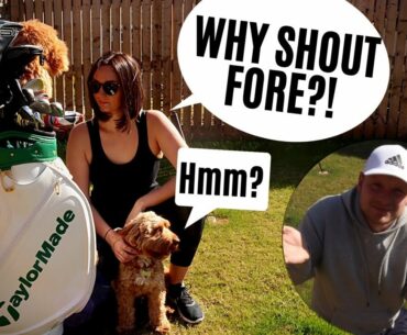 MY GIRLFRIEND ASKS ME STUPID GOLF QUESTIONS!... THAT I CANT ANSWER?!